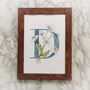 D Is For Daisy Coloured Initial Print, thumbnail 7 of 11