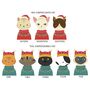 Personalised Christmas Cat Hanging Decoration, thumbnail 5 of 7
