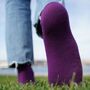 Organic Cotton Mix Luxury Single Colour Socks, thumbnail 12 of 12
