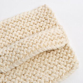 Face Cloth And Scrub Pad Knitting Kit, 6 of 10