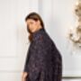 Leopard Print And Black Reversible Kimono, thumbnail 7 of 10
