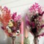 Tropical Vibe Dried Flower Posy With Jar, thumbnail 8 of 9
