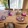 Vivid Garden Blooms Navy Melamine Tableware, thumbnail 6 of 12