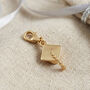 Graduation Cap Solid Silver Charm, thumbnail 4 of 8