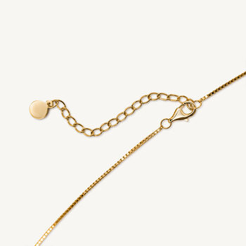 Baby Box 14k Gold Plated Chain Necklace, 5 of 5