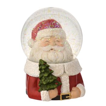 Regal Tidings Santa Snow Globe – Christmas Decoration, 3 of 4
