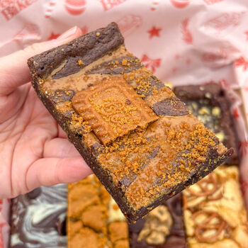 Festive Vegan Brownie And Blondie Box, 8 of 11