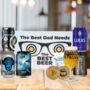 Best Dad Gluten Free Craft Beer Gift Set With Glass, thumbnail 1 of 3