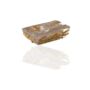 Handmade Glass Ashtray With Gold Olive Branch Design, thumbnail 7 of 8
