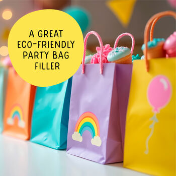 Eco Friendly Dog Party Bag Stickers – Kids Party Favours Plastic Free, 2 of 8