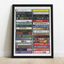 Personalised 25th Birthday Print Music From 2000, thumbnail 3 of 8