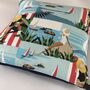 French Riviera Beach Cushion Cover, thumbnail 3 of 5