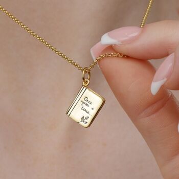 Story Book Necklace, Sterling Silver Or Gold Plated, 2 of 12