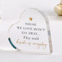 Those We Love Memorial Heart Plaque Gift, thumbnail 1 of 5