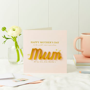 Happy Mother's Day Word Trinket Card, 3 of 3