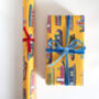 Canal Boat Wrapping Paper, thumbnail 4 of 5