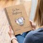Personalised On Your Christening Elephant Guest Book, thumbnail 1 of 7