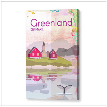 Greenland Landmarks Art Print, 3 of 4