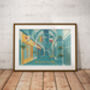 Brixton Village London Travel Poster Art Print, thumbnail 6 of 8