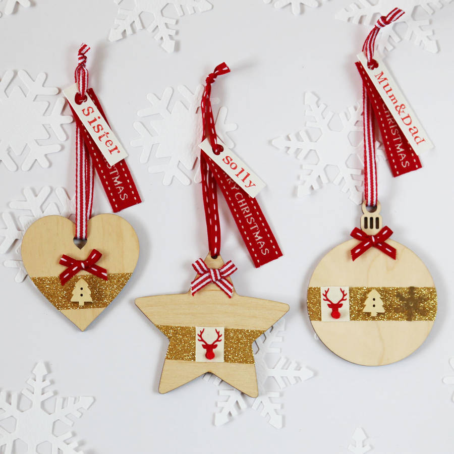 Personalised Christmas Bauble Decoration