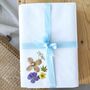 Personalised Birthday Flower Scarf And Gloves Gift Set, thumbnail 10 of 10