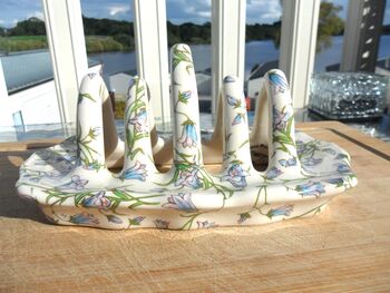 Toast Rack In Harebell Design, 5 of 7