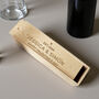 Personalised Love Heart Wooden Wine Bottle Box, thumbnail 1 of 7