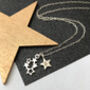Personalised Initial Sterling Silver Magic Star Necklace, thumbnail 6 of 12