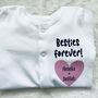 Personalised Twin Baby Grows | Twin Gifts, thumbnail 8 of 9