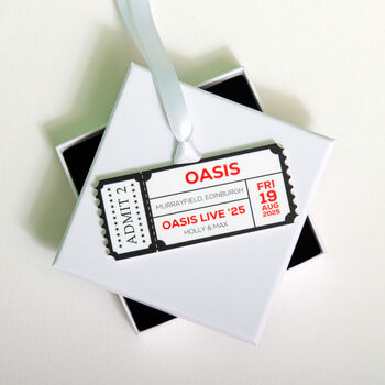 Personalised Event Ticket Decoration, 4 of 8