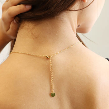 Personalised January Birthstone Garnet Necklace, 7 of 7