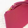 Leather Wristlet Clutch Bag, thumbnail 10 of 12