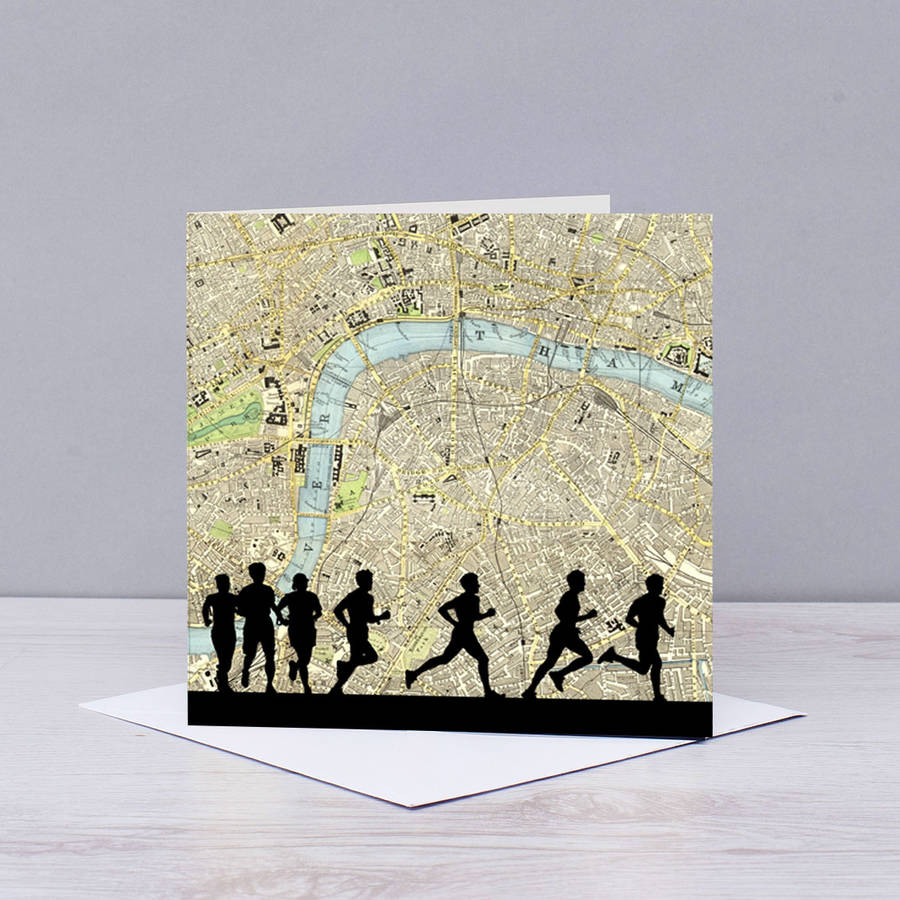 London Marathon Card, 1 of 2