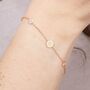 Personalised Initial Pastille Bracelet, thumbnail 1 of 7