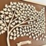 Tree Personalised Alternative Wedding Guest Book, thumbnail 2 of 5