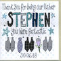 Personalised Best Man Thank You Card, thumbnail 2 of 2