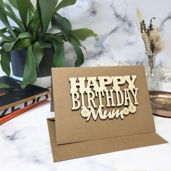 Personalised Happy Birthday Card For Mum, 4 of 12