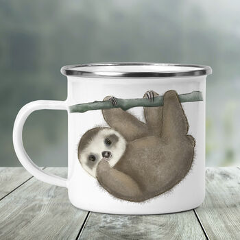 Sloth Enamel Mug, 6 of 6
