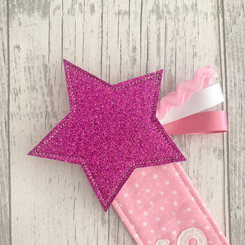 Personalised Glitter Shooting Star Bookmark, 11 of 12
