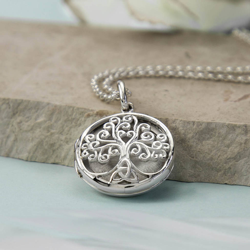 Sterling Silver Filigree Tree Locket By Martha Jackson Sterling Silver ...