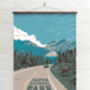 Jasper National Park Canada Travel Poster Art Print, thumbnail 2 of 6