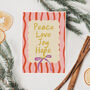 Peace, Love, Joy, Hope Christmas Card, thumbnail 3 of 4