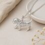Personalised Sterling Silver Cockapoo Necklace, thumbnail 1 of 8