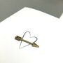 8th Bronze Heart Arrow Personalised Anniversary Card, thumbnail 4 of 8