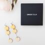 Ilta Wooden Drop Earrings, thumbnail 2 of 8