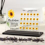 Personalised Sunflower Teacher Thank You Acrylic Plaque, thumbnail 1 of 2