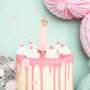 Pink First Birthday Candle, thumbnail 1 of 2