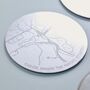 Personalised Map Location Coaster, thumbnail 3 of 4