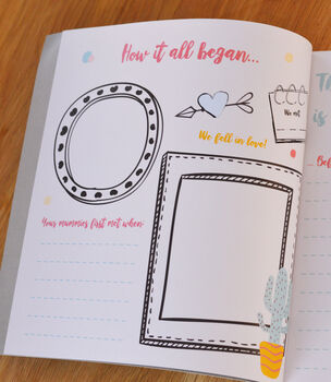 Baby Record Book For Two Mummies, 5 of 12