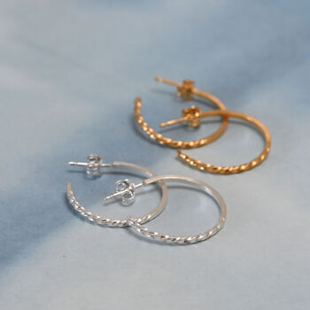 Modern Twisted Hoops, 5 of 6